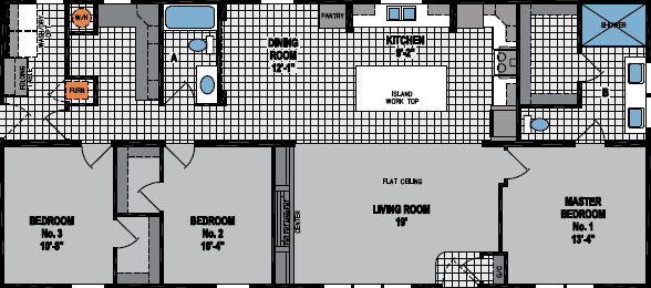 Spectra rh7110 floor plan home features