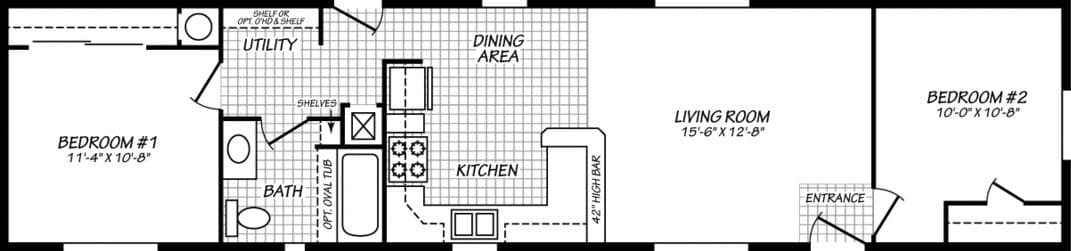 Sandpointe 14582a floor plan home features